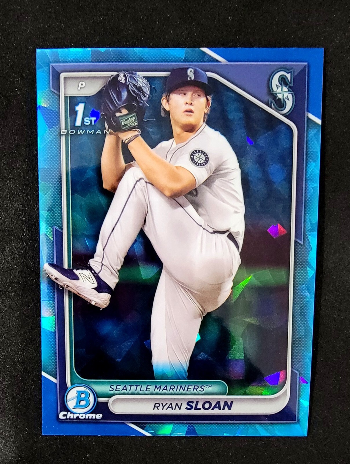 2024 Bowman Draft Sapphire Ryan Sloan Mariners 1st Bowman BDC-99