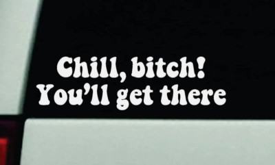 VaygWay Baby Up In This Bitch- Car Sticker Safety Sign - Foto 7