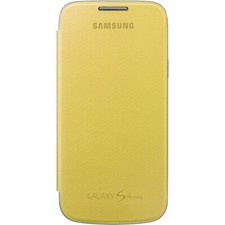 Official Genuine Samsung Galaxy S4 Mini Flip Case Yellow