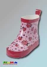 Playshoes Rubber Boots Allover Halbschaft Ladybug for Kids Ankle Boots