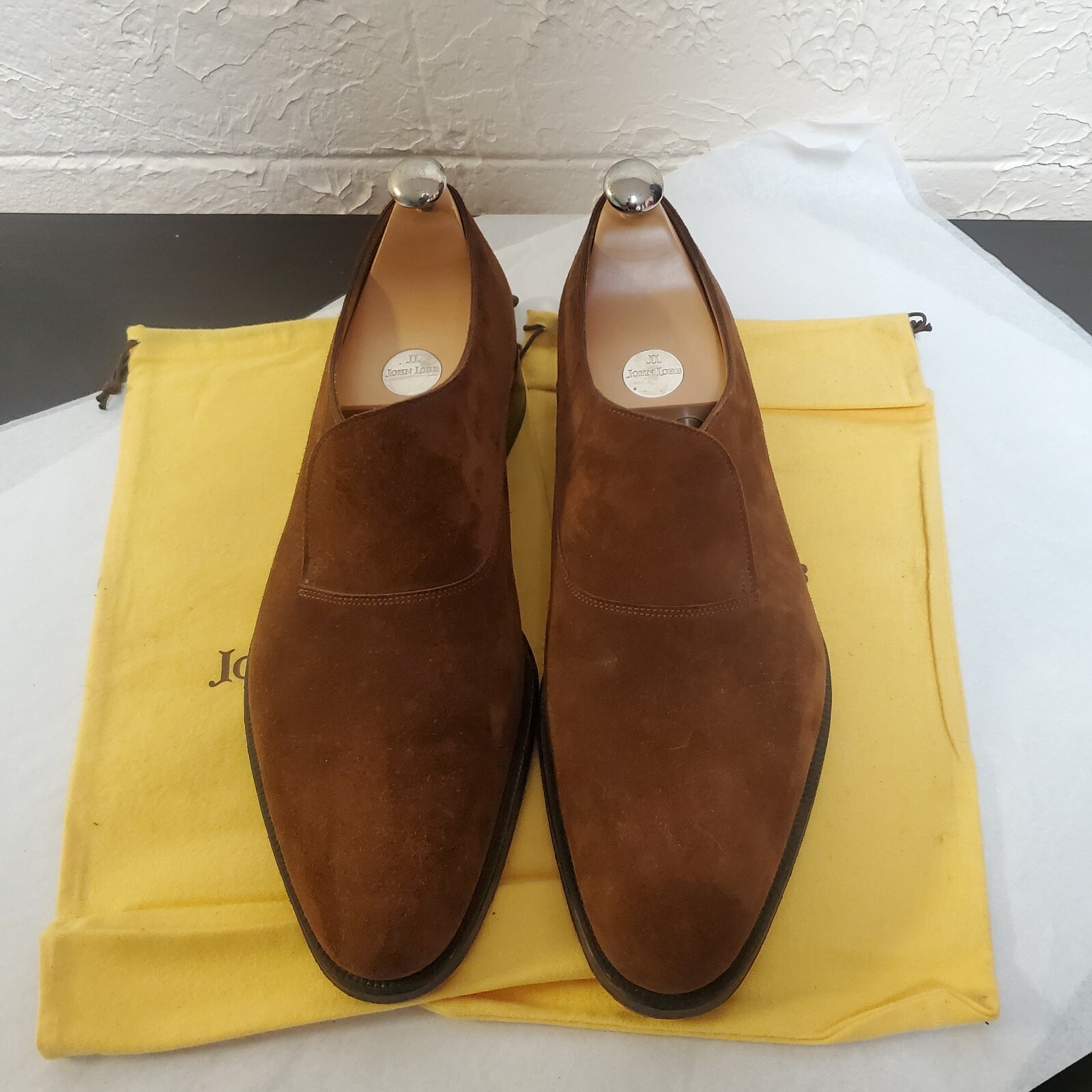 john lobb suede