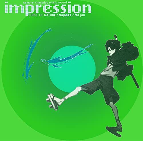 Samurai Champloo Music Record impression Nujabes 2LP Limited Samurai Champloo Music Record impression Nujabes 2LP Limited