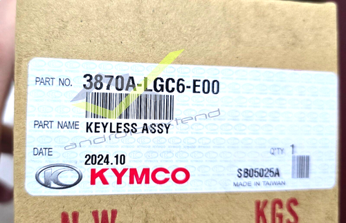 KYMCO AK550 (2017-2022) KEYLESS MODULE ASSY 3870A-LGC6-E00 - Picture 24 of 24