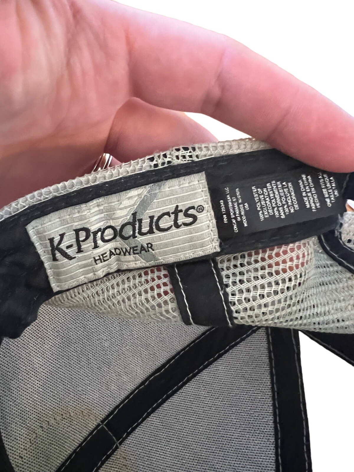 Bud Light Snapback Leather Patch Circle Logo Mesh… - image 6