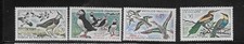 1960 oiseaux  série  N°  1273  a 1276  NEUF **