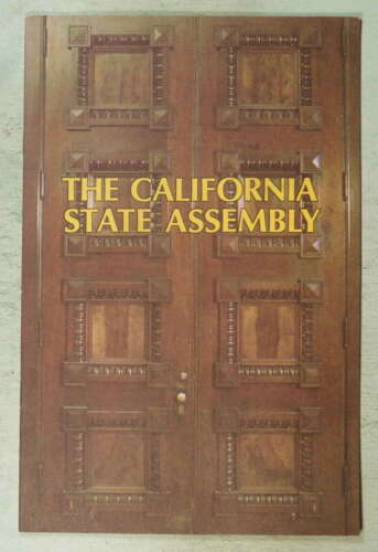 Vintage 1970er Political Ephemera, California State Assembly & Senate Guidebooks - Bild 3 von 5