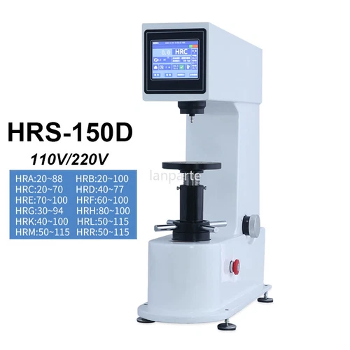 HRS150D Touch Screen Digital Rockwell Hardness Tester Metal Hardness Gauge 0.1HR