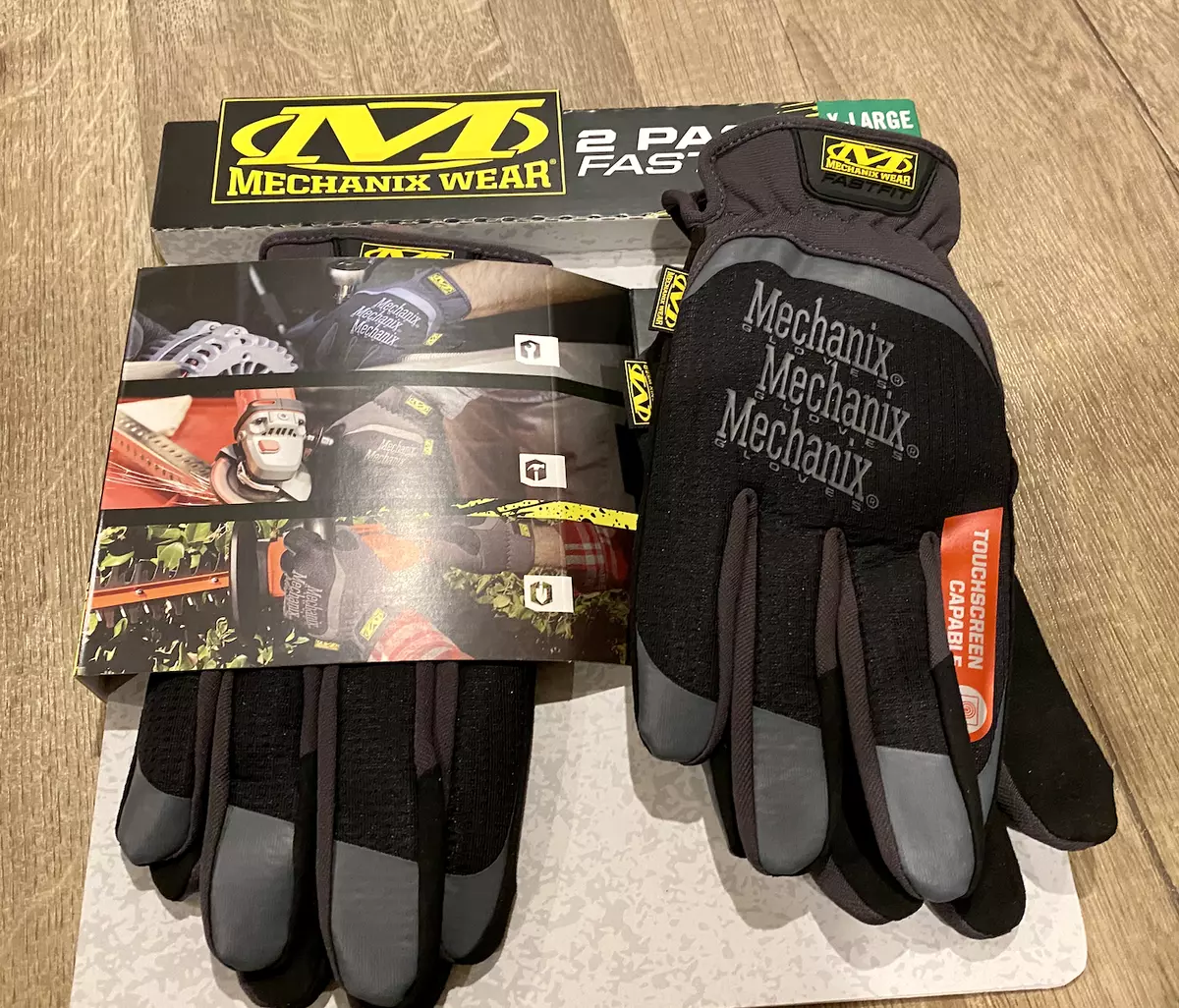 Mechanix Wear Black, Large, FastFit Glove