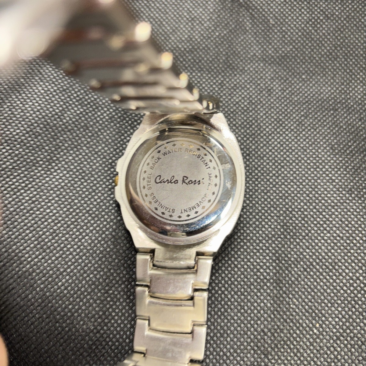 Men'S Carlo Rossi Watch Excellent Cond Working