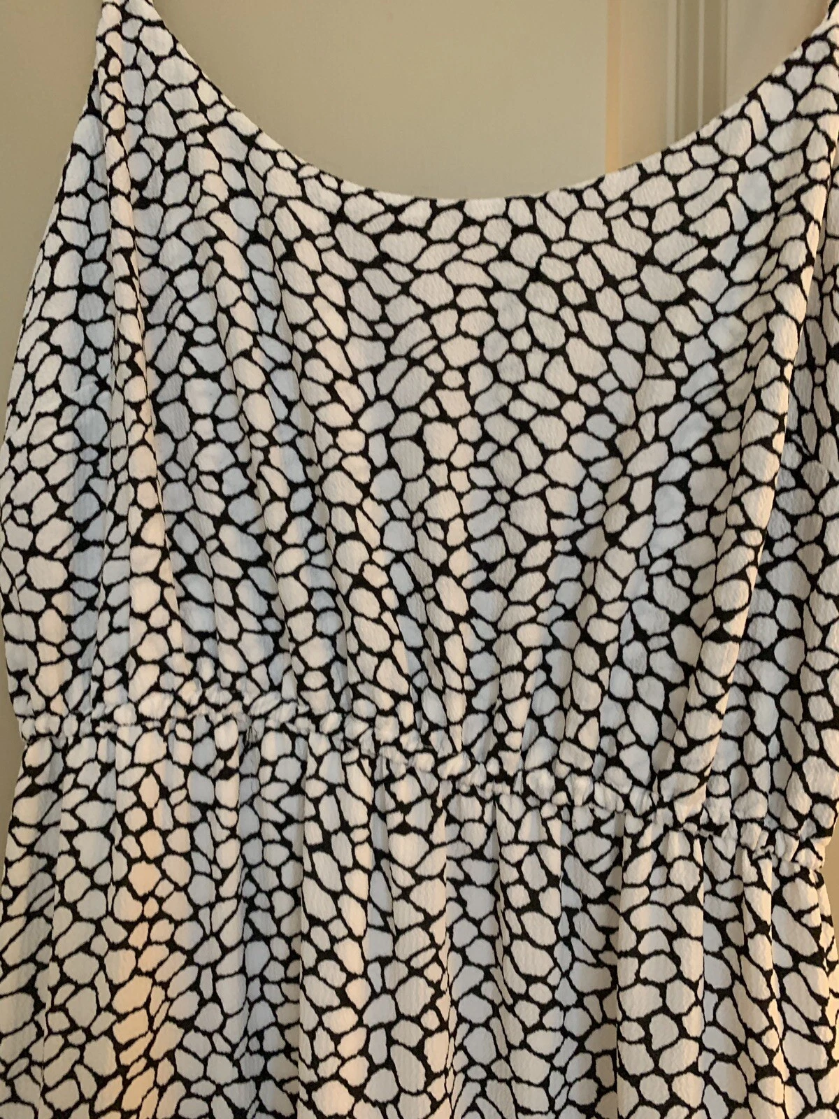 Abito Michael Kors bianco e nero taglia M