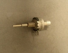 Clarostat Tektronix 500 Ohm Potentiometer w/ momentary SPST switch, 311-1806-00