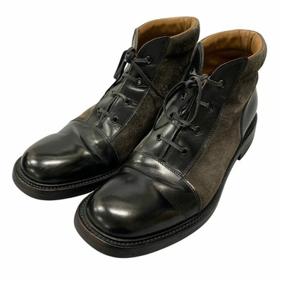 Silvano Mazza boots KM0200 suede combination black Used STOC-0 | eBay 