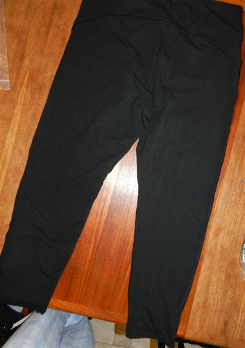 Leggings Black Ultimate V High Waist 7/8 sz Small Gym Victorias Secret PINK New - Picture 3 of 5