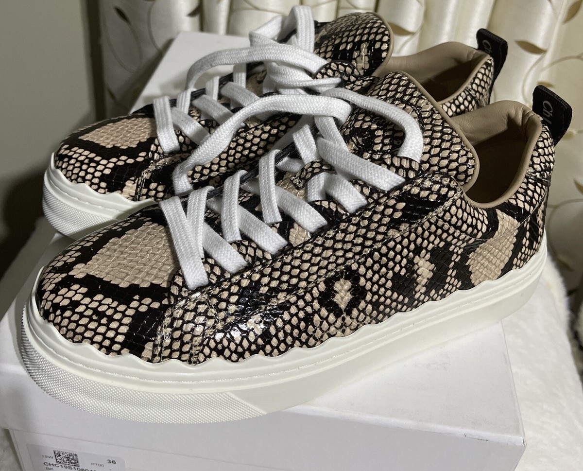 スニーカー Chloe' LAUREN SNEAKERS Chloé Lauren Sneaker in Black | Chloé US