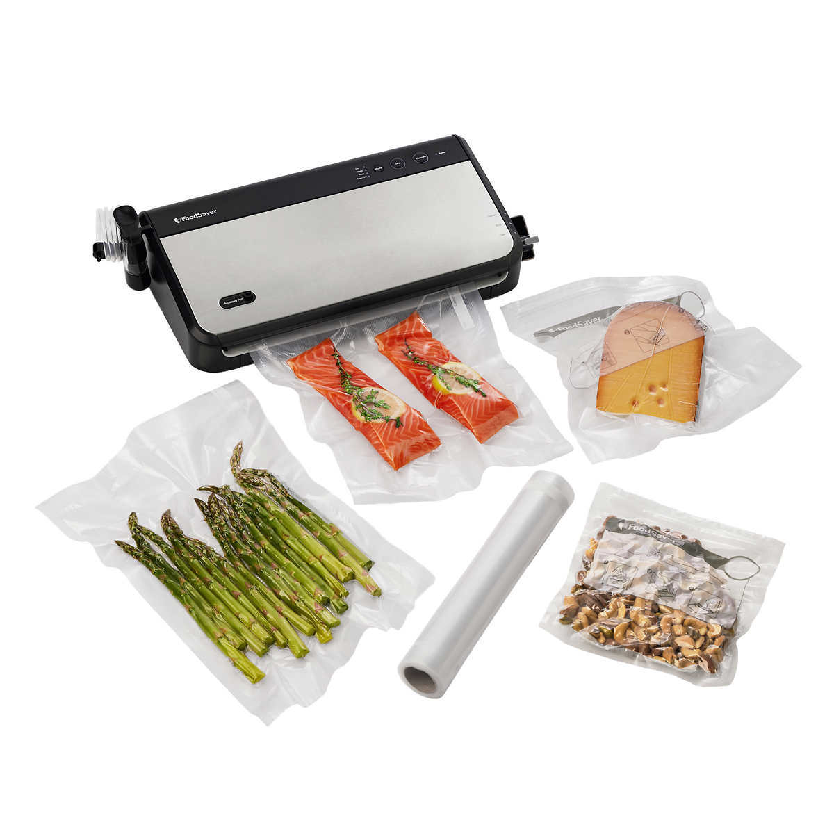FOODSAVER VACUUM SEALING SYSTEM W/ STORAGE & CUTTER BAR VS2110
