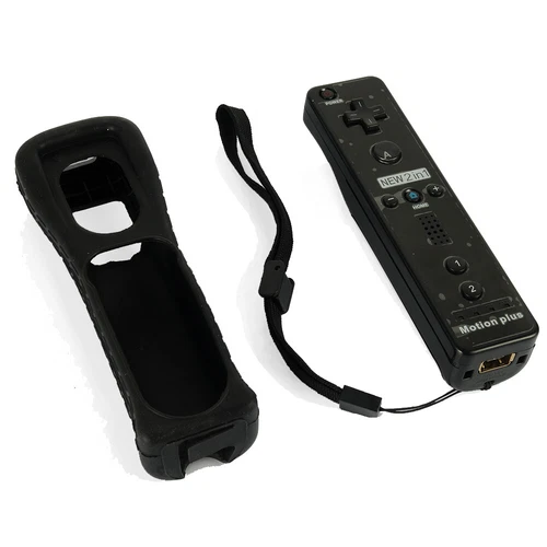 Built in Motion Plus Remote Controller &Nunchuck for Nintendo Wii /Wii U Console