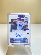2022 Optic Baseball A.J. Alexy Rated Rookie Auto White Sox Rangers