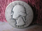 1936 D WASHINGTON SILVER QUARTER G