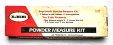 Lee Precision Powder Measure Kit (90100) with sliding load chart. Vintage 1978