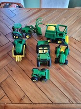 Lot of 6 John Deere Toys - Not A Matching Series. Please Read Description.