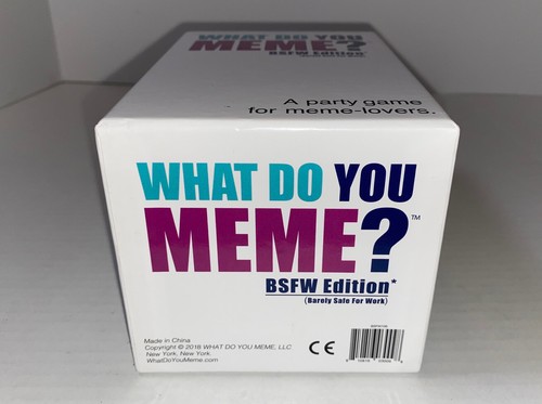 What Do You Meme? Card Game Barely Safe for Work Edition BSFW - 第 12/12 張圖片