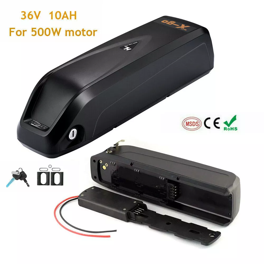 36V 10AH 350W 500W tube descendant lithium Li-ion batterie vélo électrique  BMS