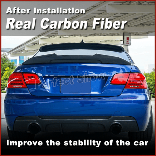 Carbon Heckspoiler Hecklippe Spoiler Passt für BMW E92 325i 335i 328i M3 Coupe  - Bild 2 von 12