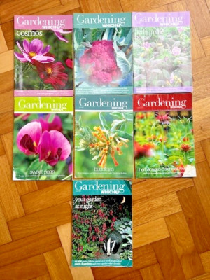 Bundle 7 off Which? Gardening magazines 2002-2004