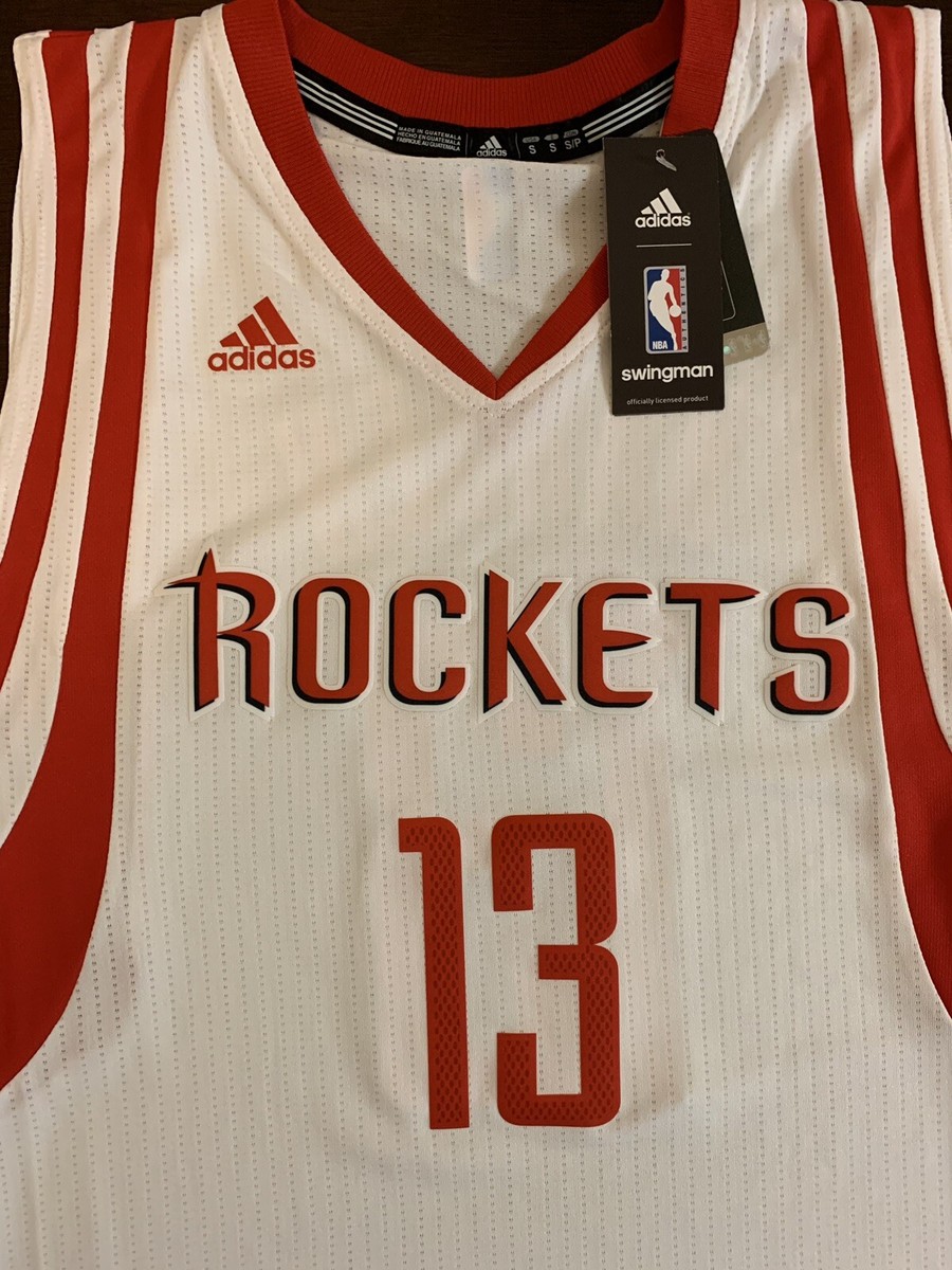 美品 Adidas NBA ROCKETS 13 HARDEN ユニフォーム S Houston Rockets NBA #13 JAMES HARDEN ADIDAS SHIRT JERSEY RED