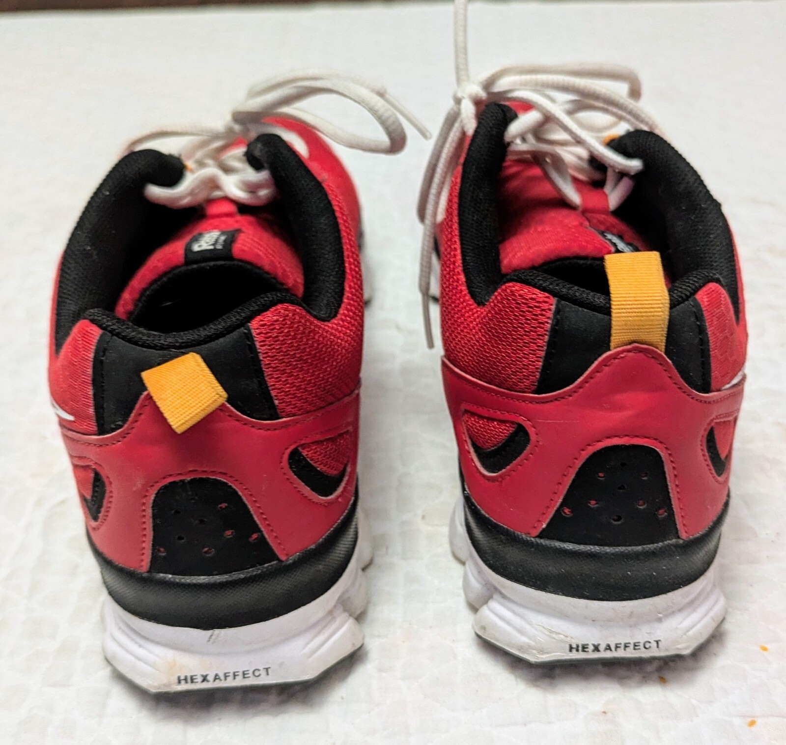 SAOLA REEBOK Scarpe da corsa uomo 10 ROSSE Microweb M47496