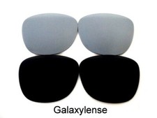 Galaxy Replacement Lenses For Ray Ban RB3016 Clubmaster Black/Titanium 51mm