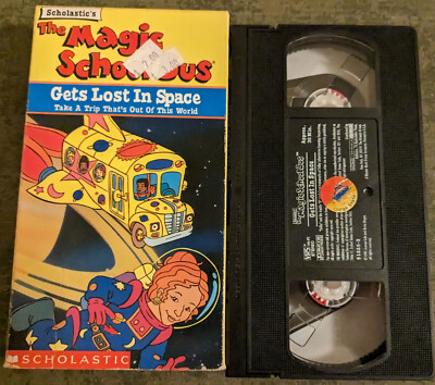 The Magic School Bus : Get Lost in Space - VHS tape - original U.S