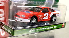 NEW Auto World Super III 2008 Ford Taurus Stock Car RED  2 Ver A HO Slot Car