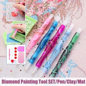 Clay Diamond Painting Tool Cross Stitch Kits Point Drill Pen Embroidery Kit