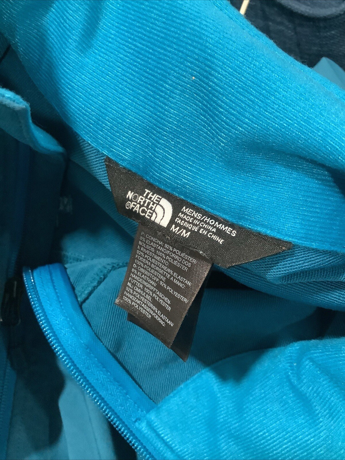 The North Face Softshell Windwall Windproof Polye… - image 7
