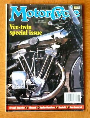 Classic Motorcycle Magazine June 1993 - V-Twin Special Issue