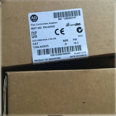 Control iNet Adapter Allen Bradley 1794-ACN15 Series:C Firmware Revision: 4.3