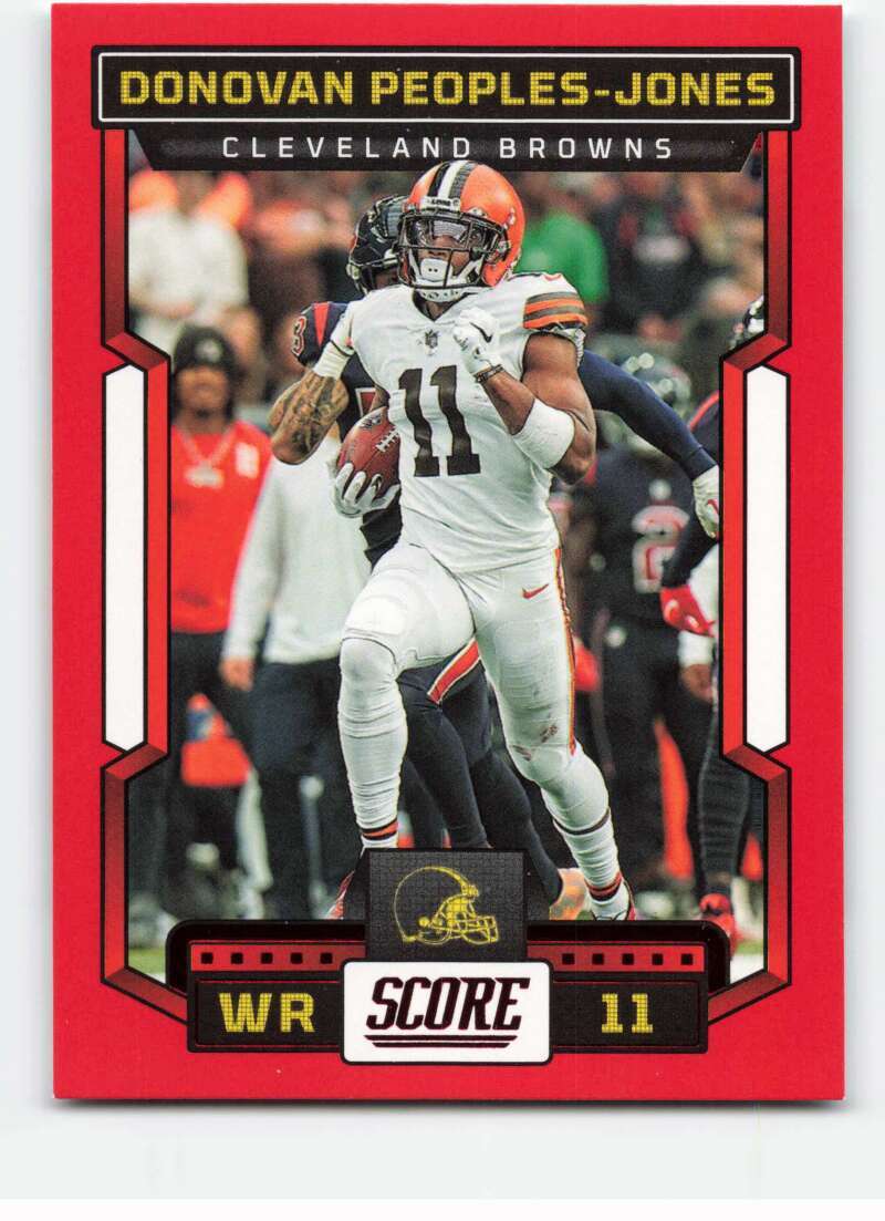 Law Donovan Peoples Jones Jersey Browns 2023 Score Red #213