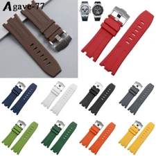 28mm Watch Band For Audemars Piguet AP Rubber Strap 15703 Royal 2640 Bracelet