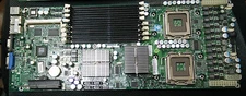 SuperMicro X7DBT dual XEON CPU Server Board with RSC-R1U-E8R Riser