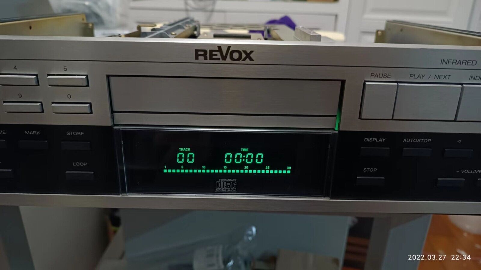 REVOX B226/B225/B226S STUDER A727 CD PLAY DISPLAY