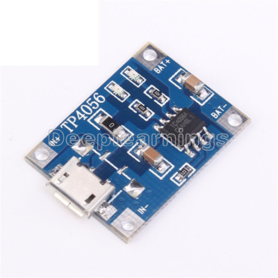 2/5/10/20PCS TP4056 Micro USB Charger 5V 1A 18650 Lithium Battery Charging Board
