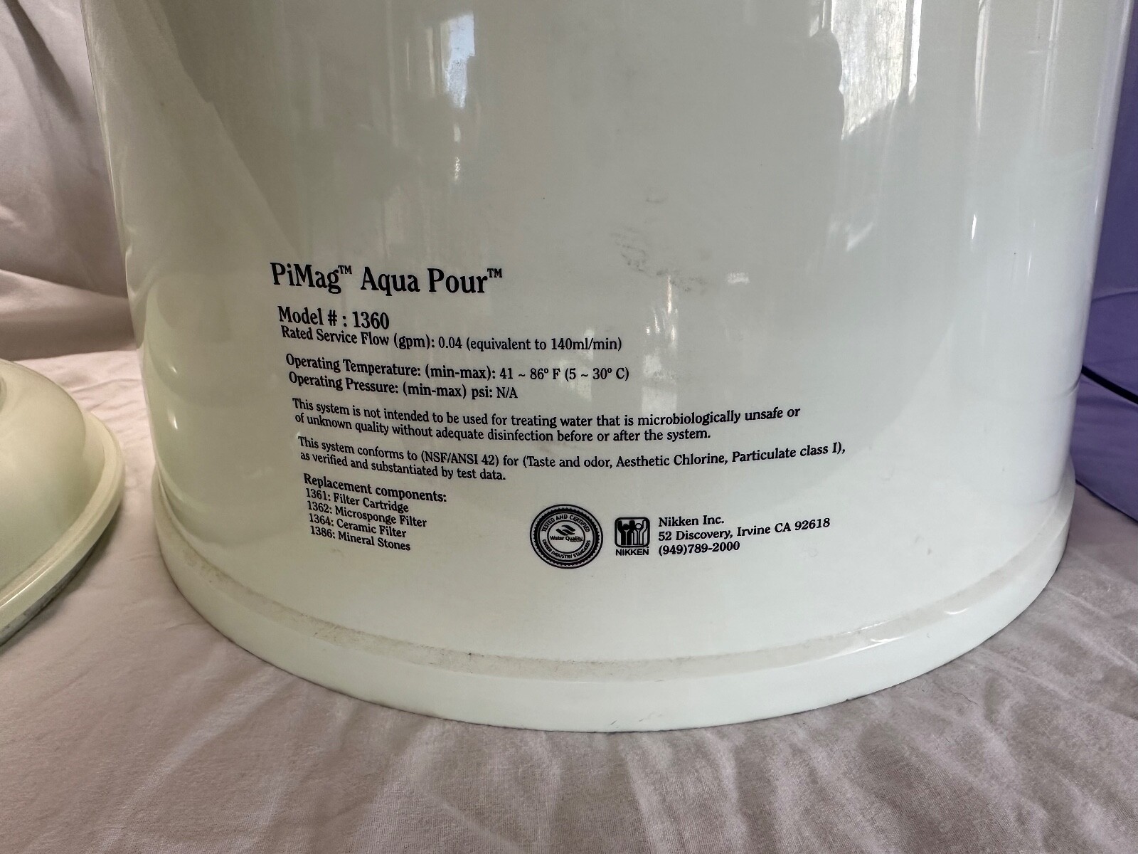 Pimag Repuestos Esponja Prefiltro Non Woven Waterfall Nikken | Envío Gratis - Foto 10