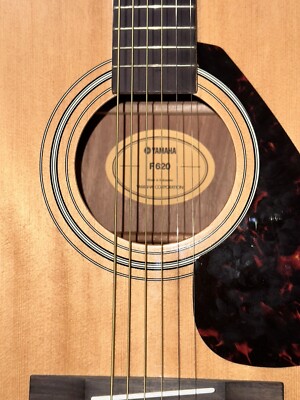 Acoustic Guitar Yamaha F620 With Black Case & New Strings Tuned | eBay