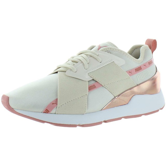 PUMA SNEAKERS Women's 8.5 Muse X-2 Metallic Pastel Rose Gold 8 1/2 Fast Ship for sale online | eBay