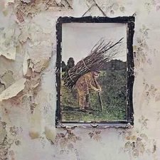 Led Zeppelin IV Led Zeppelin 4 Album Cover Poster Print 12 x 12 Reproduction