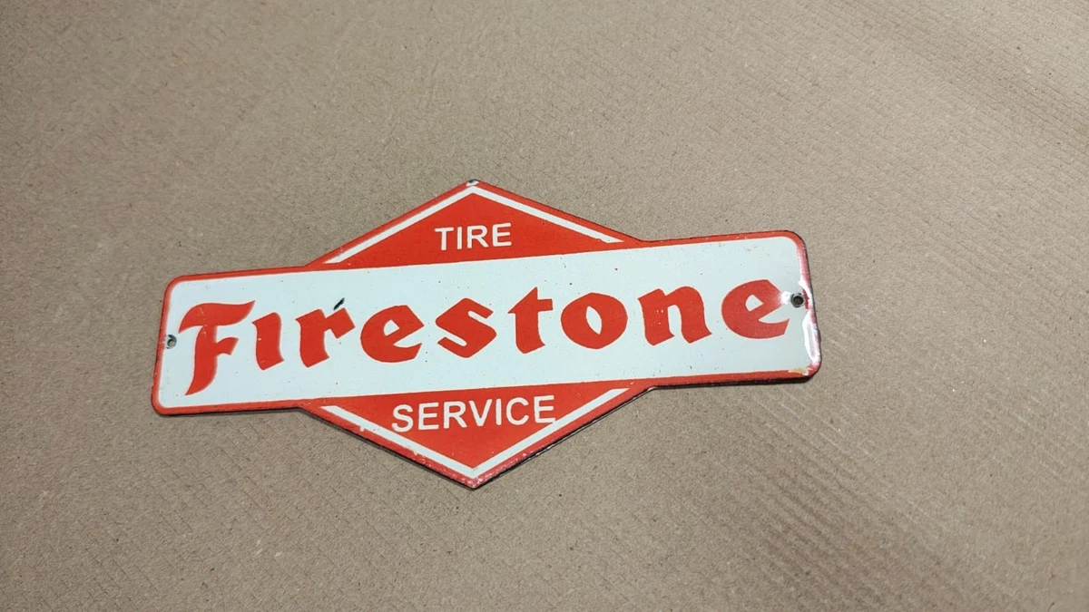 Firestone Sign In Original Advertising Signs (1930-1969) for sale