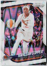2025 Panini WNBA Prizm Kahleah Copper #62 White Seismic Phoenix Mercury