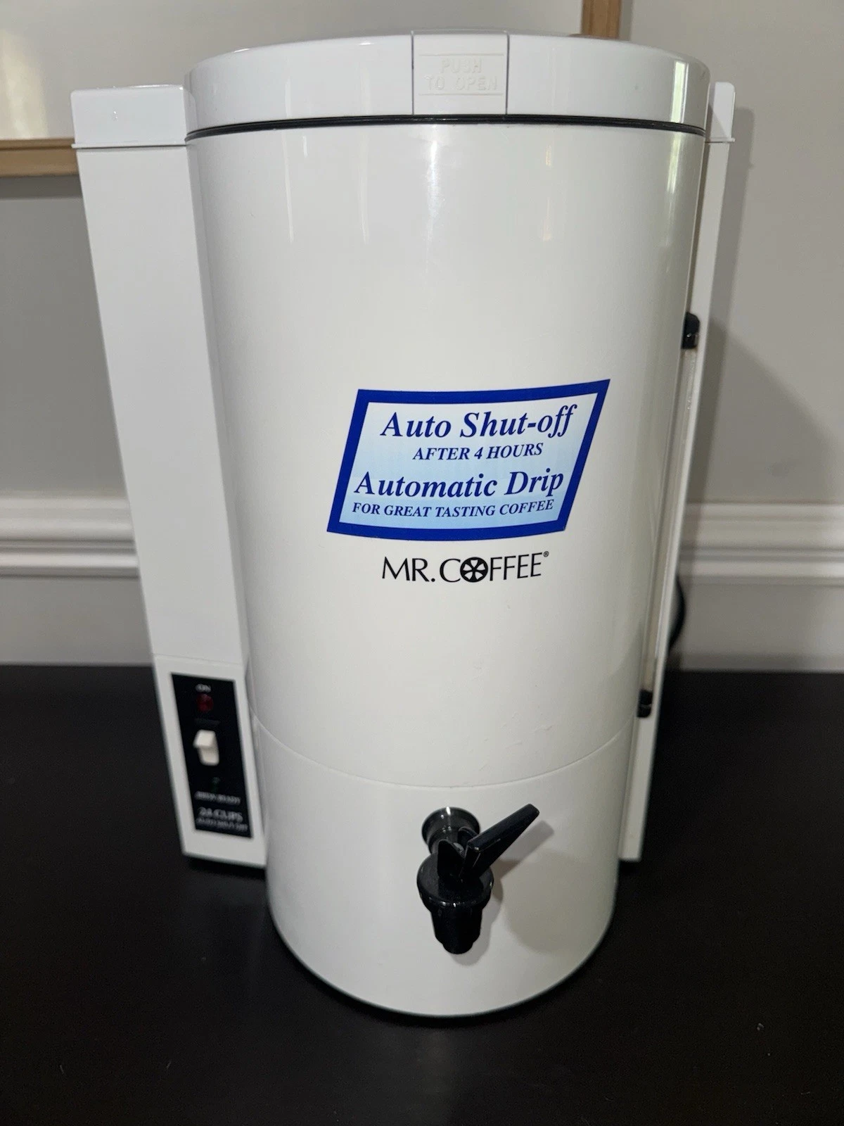 Mr. Coffee 24 Cup Commercial Office Party Coffee Maker Pot CK240 White