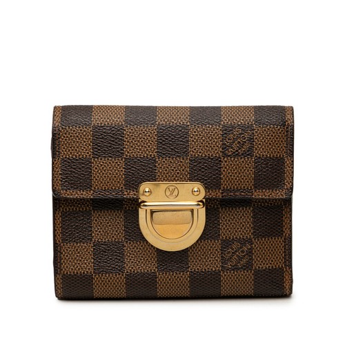 LOUIS VUITTON Damier Portefeuille Koala Tri-fold wallet N60005 Women 【Used】